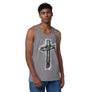 Christ Cross - Men’s premium tank top