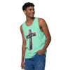 Christ Cross - Men’s premium tank top