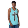 Christ Cross - Men’s premium tank top