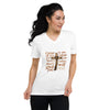 Give You Rest Unisex Short Sleeve V-Neck T-Shirt
