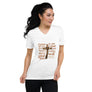 Give You Rest Unisex Short Sleeve V-Neck T-Shirt