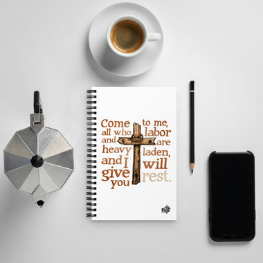 Give you rest - Spiral notebook