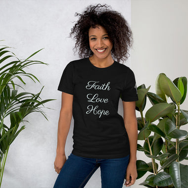 Faith-Love-Hope Short-Sleeve Unisex T-Shirt